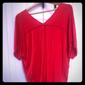 Red Miami M boho top USA shipping only ...